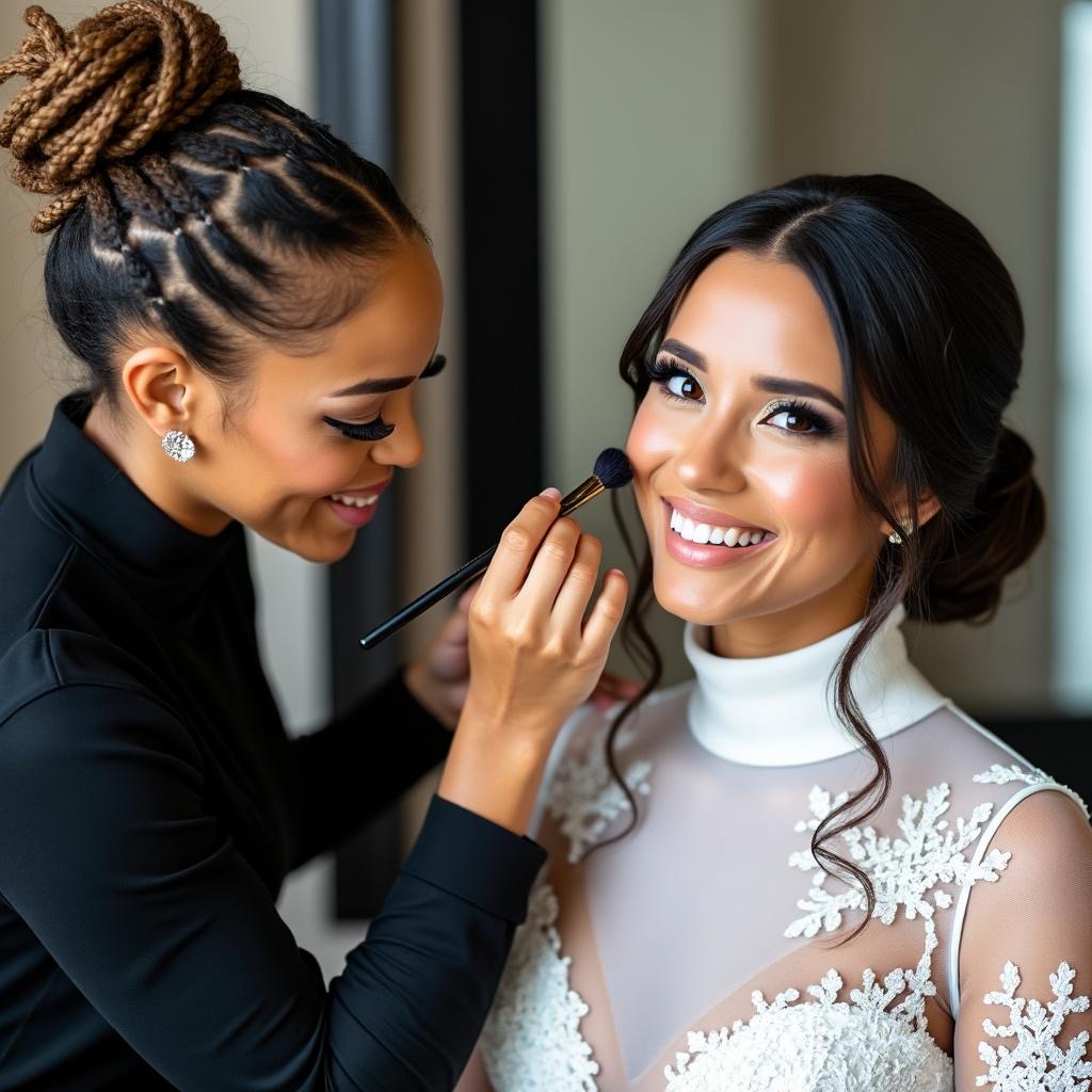 Luxury wedding day beauty by OnSiteGlam