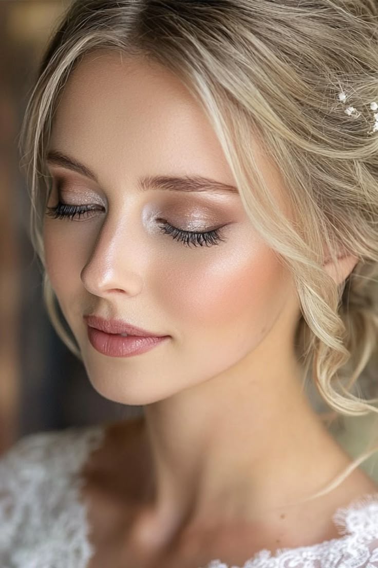 Professional bridal makeup in Portland Oregon by OnSiteGlam