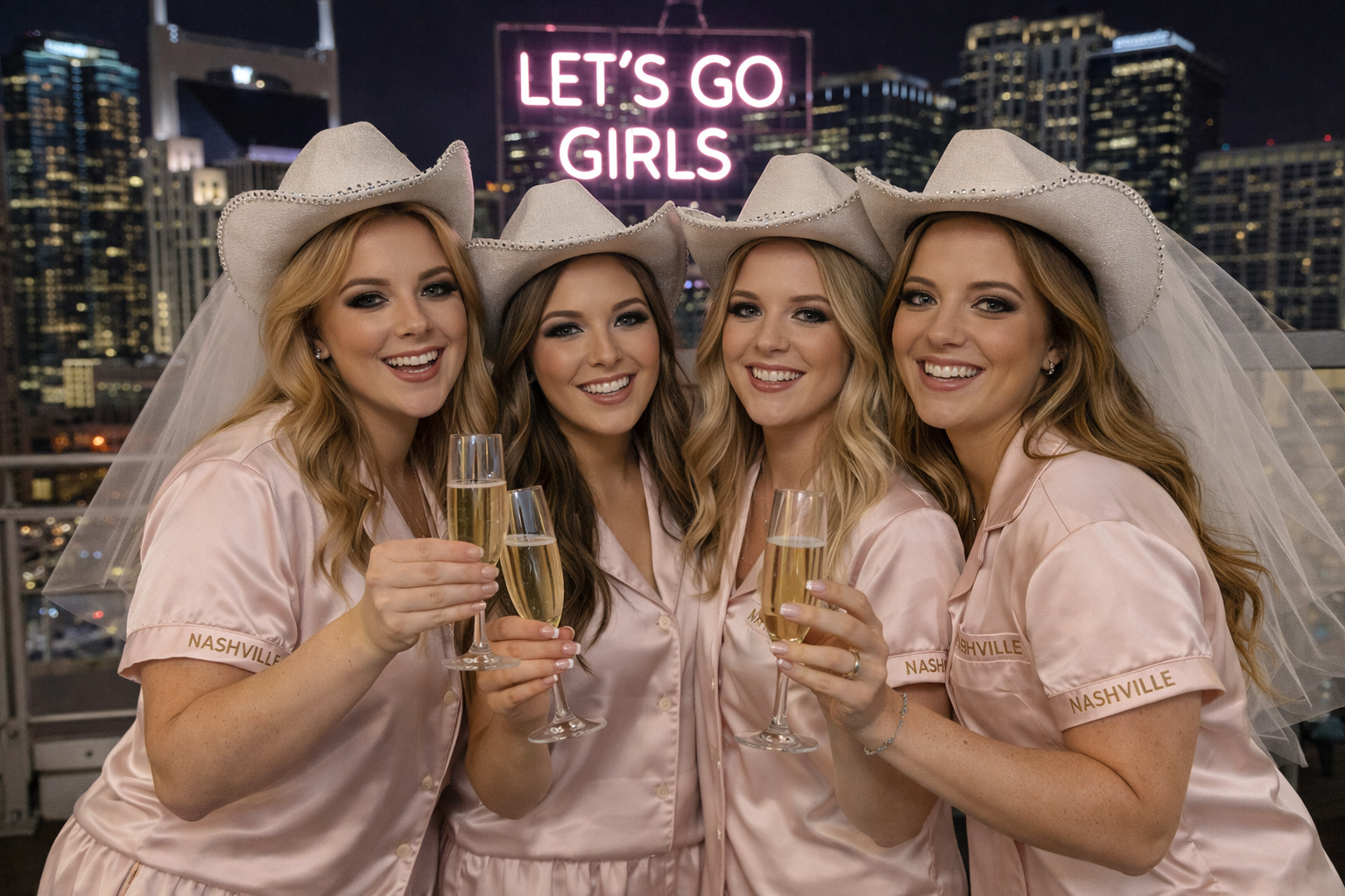 Bridal party makeup artist in Nashville