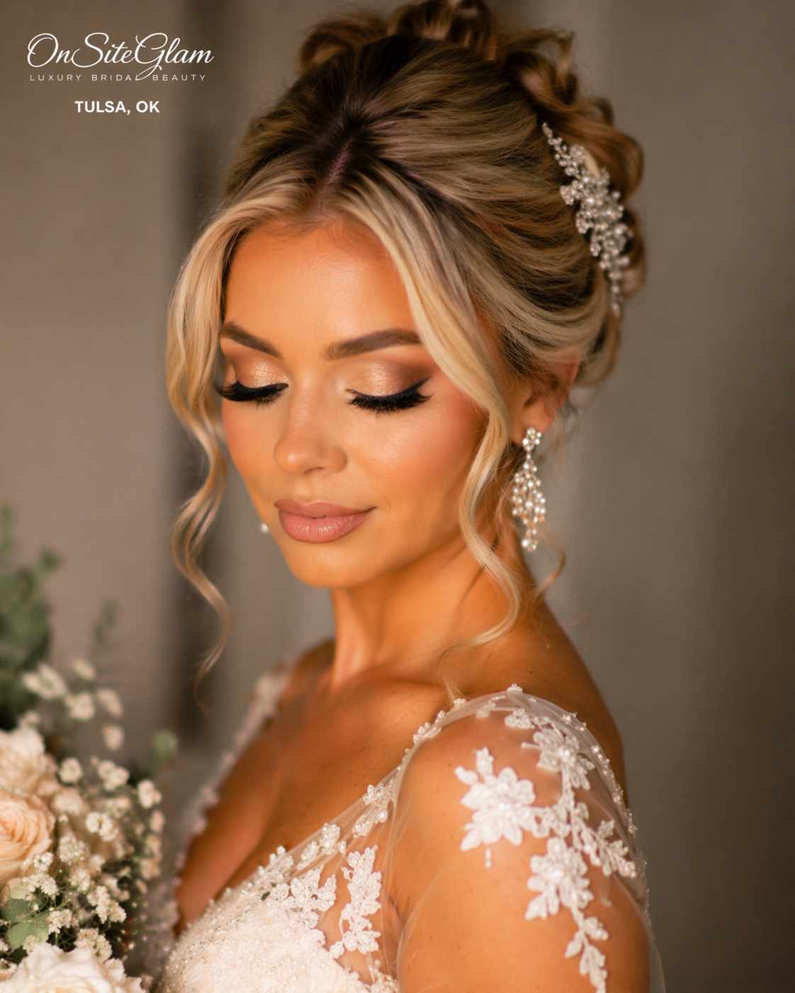 Luxury bridal beauty Tulsa