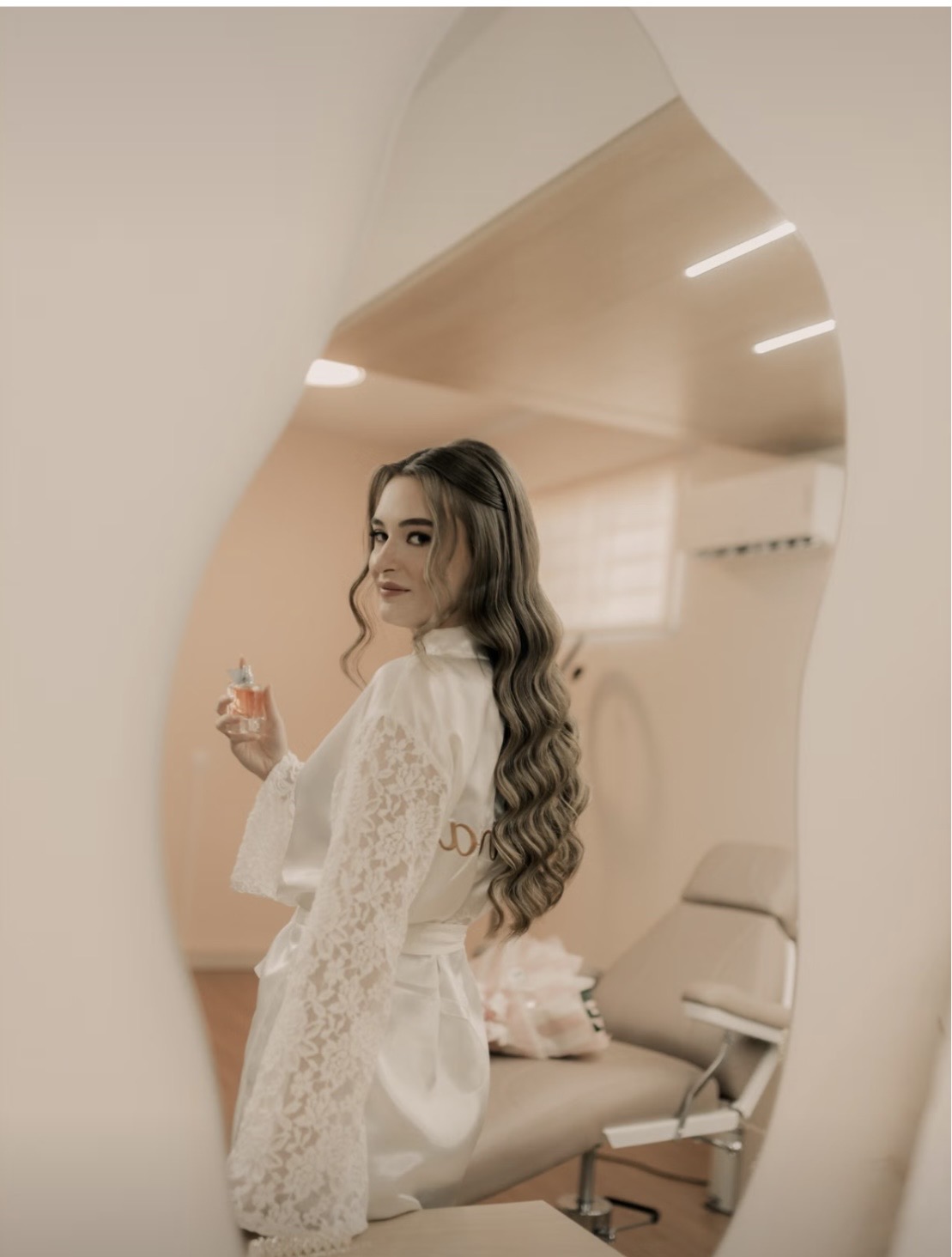 Professional Manhattan bridal makeup application