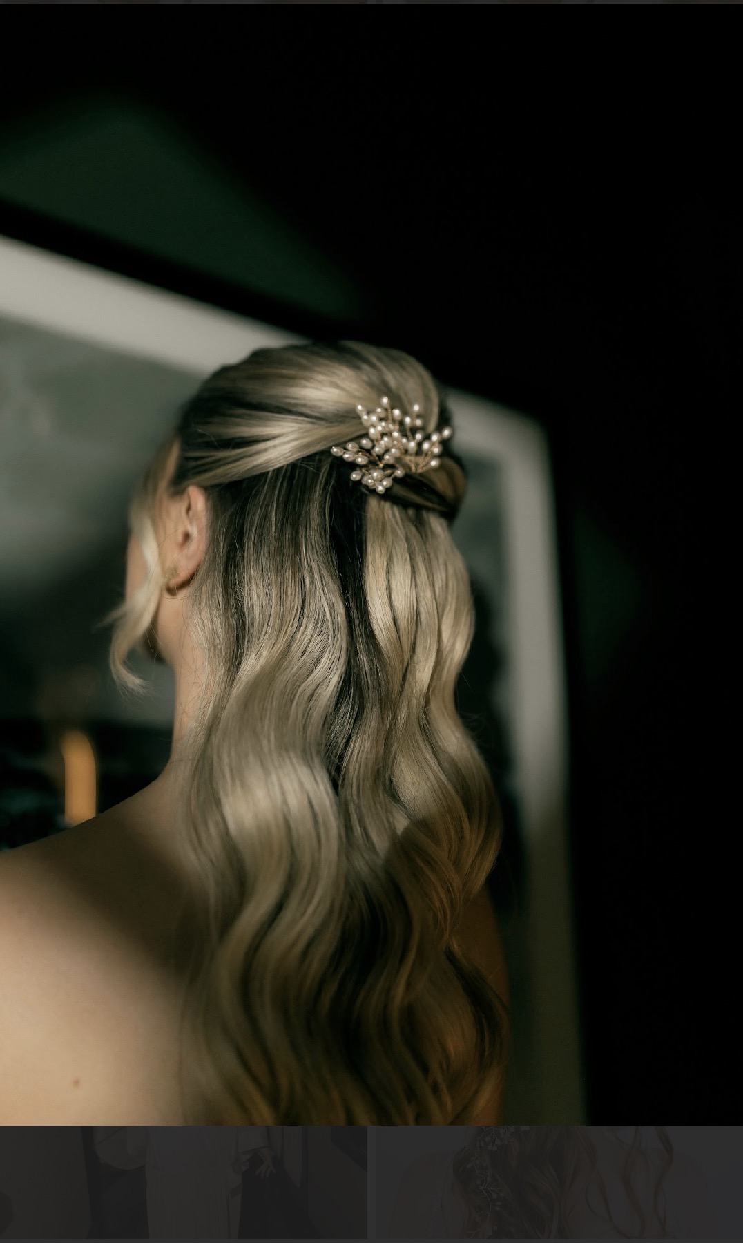 Luxury Manhattan bride with polished wedding hair and makeup